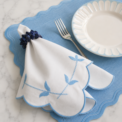 Blue Garden Napkins (Set of 2)