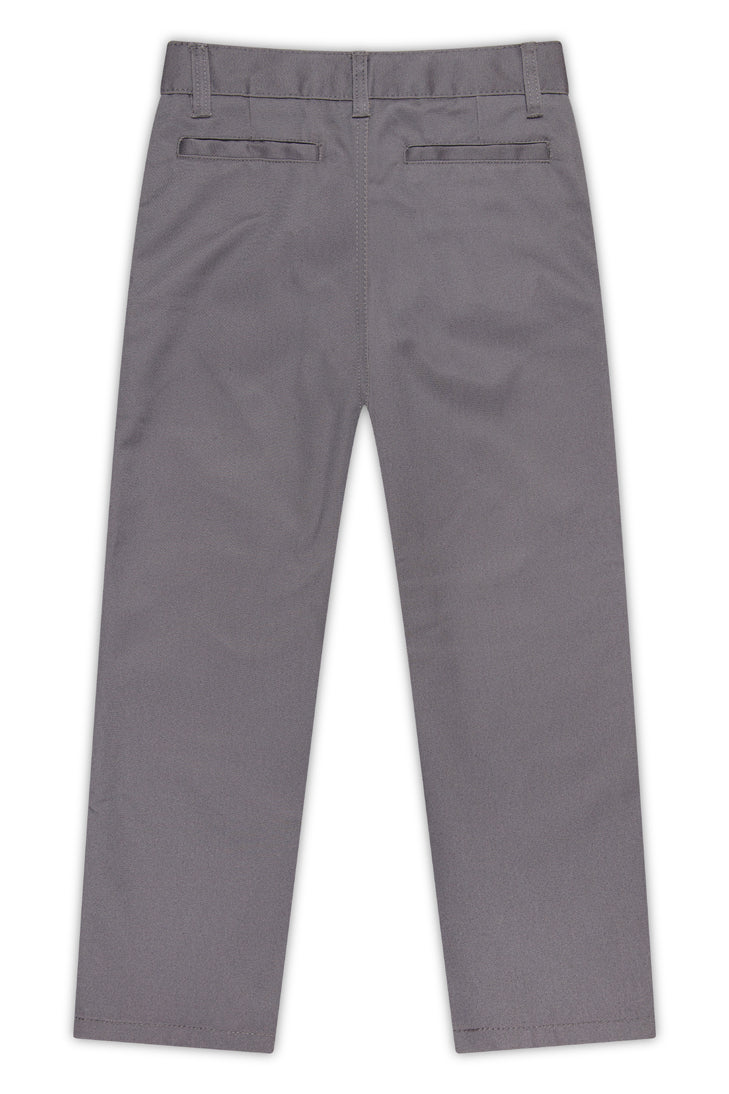 Boys Husky Flat Front Pants - Single