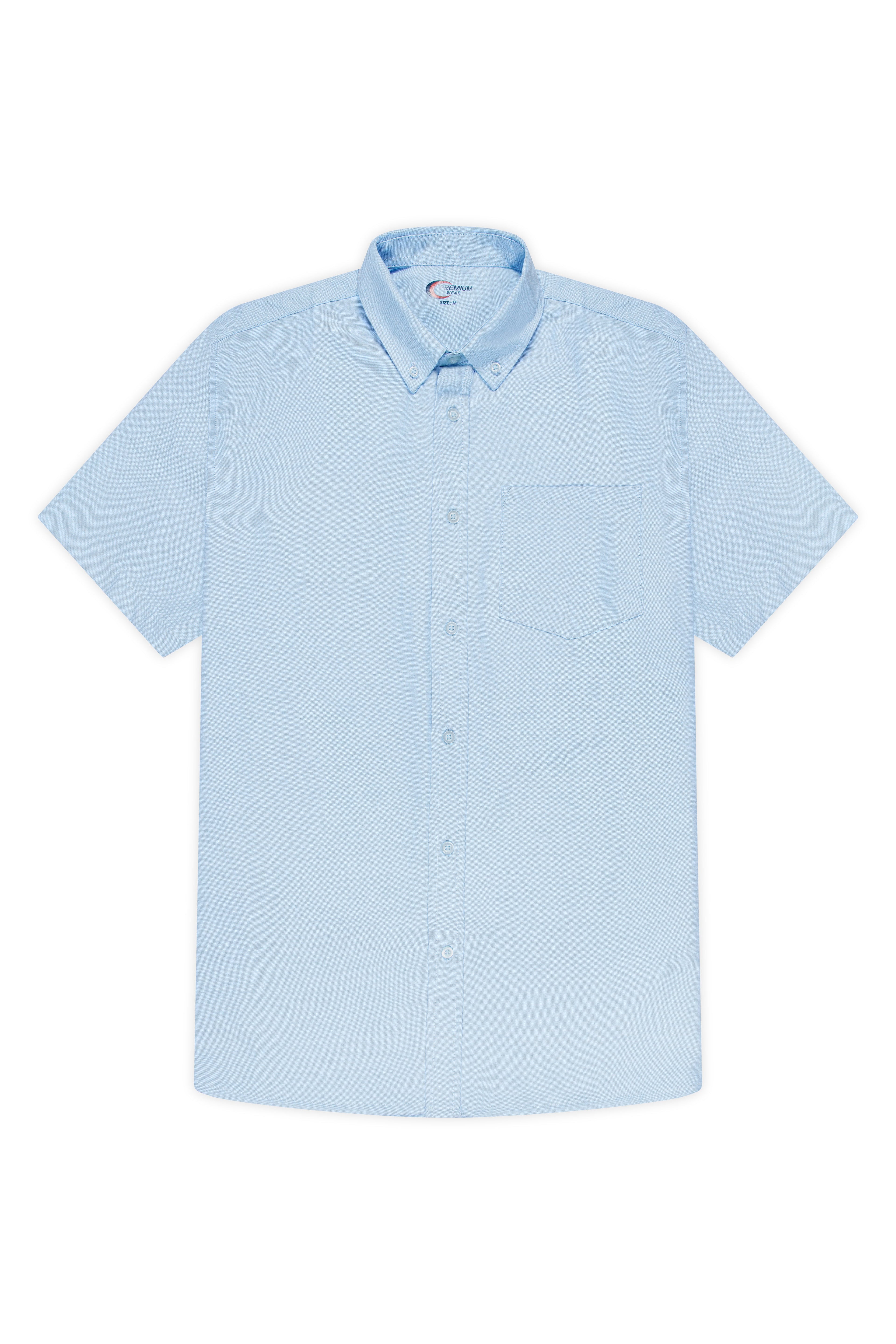 Men's Short Sleeve Oxford Shirt - Single