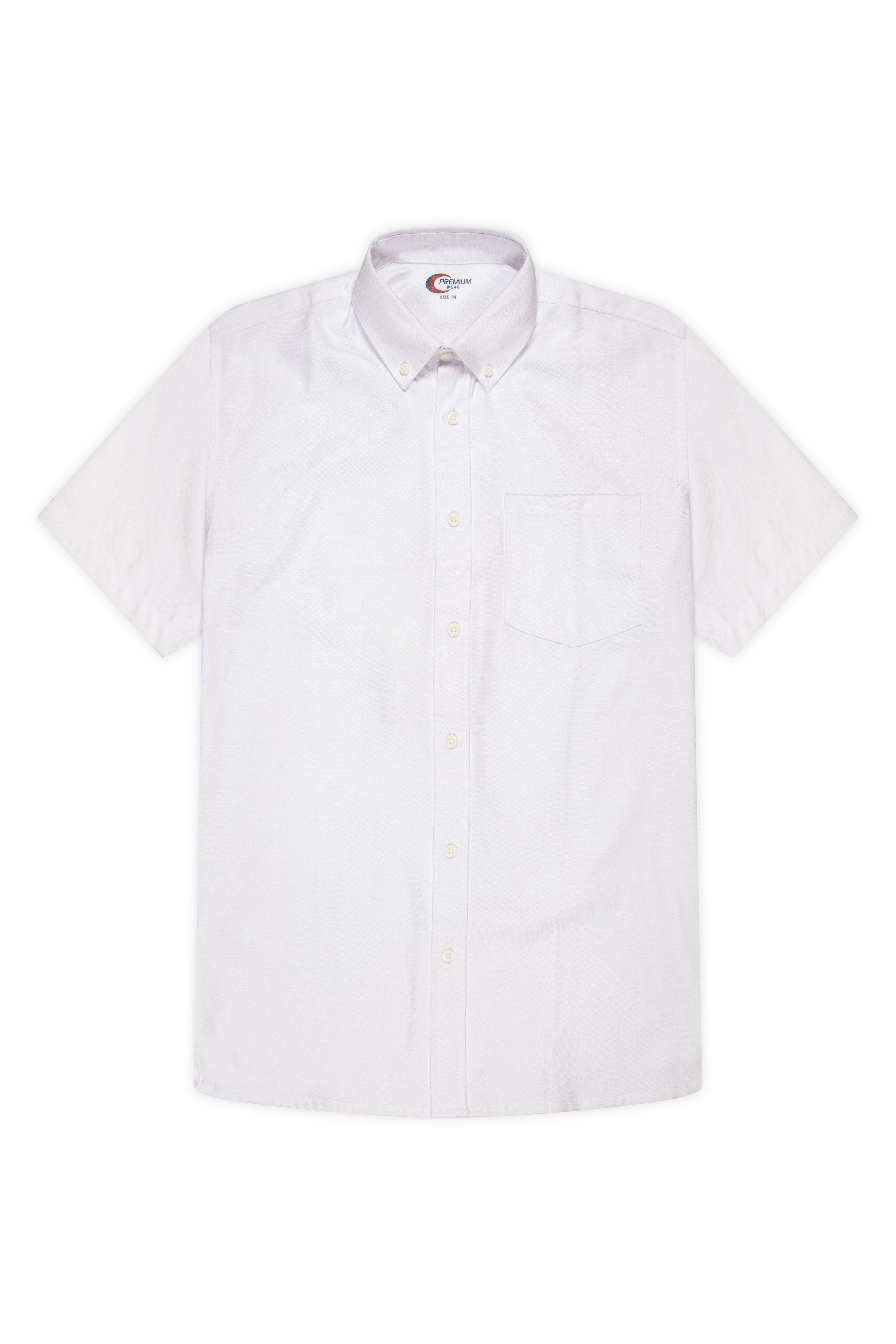 Men's Short Sleeve Oxford Shirt - Single