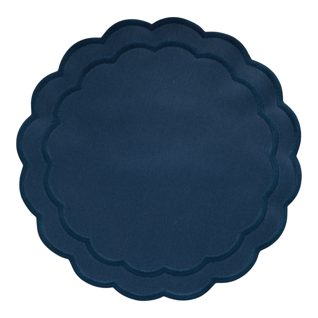 Midnight Petals Placemats (Set of 2)