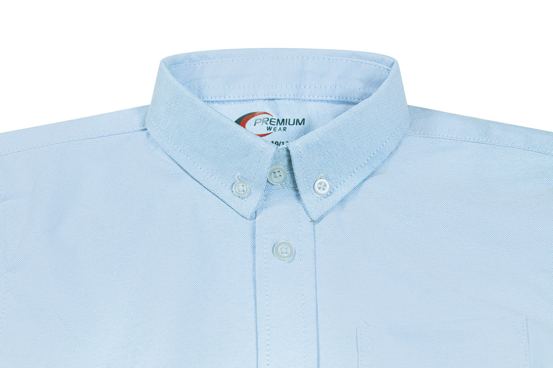 Boys Long Sleeve Oxford Shirt - Single