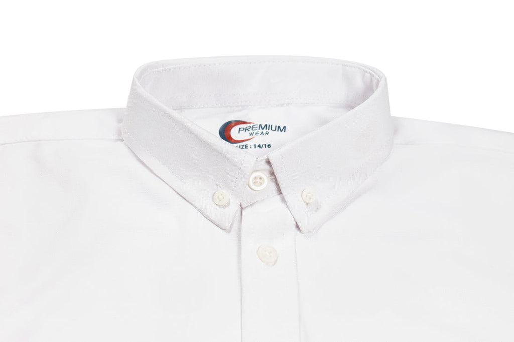 Boys Long Sleeve Oxford Shirt - Single