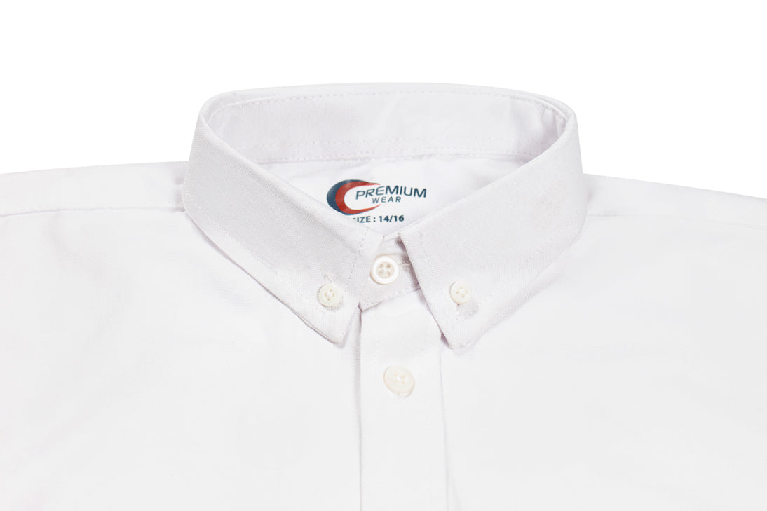 Boys Long Sleeve Oxford Shirt - Single
