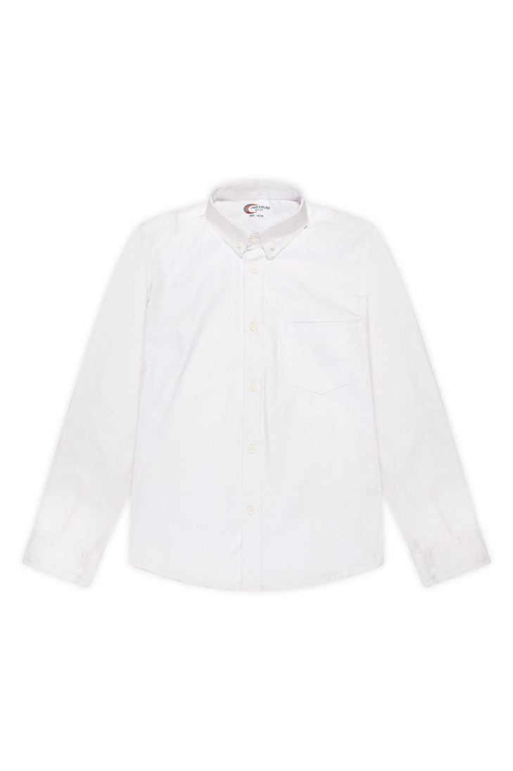 Boys Long Sleeve Oxford Shirt - Single
