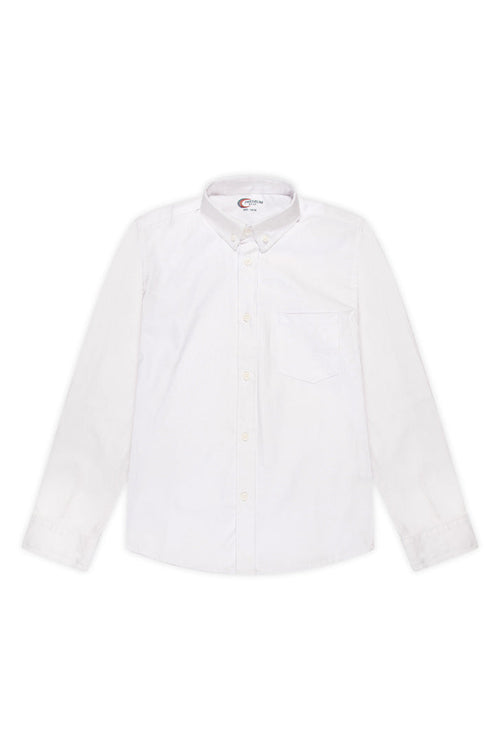 Boys Long Sleeve Oxford Shirt - Single