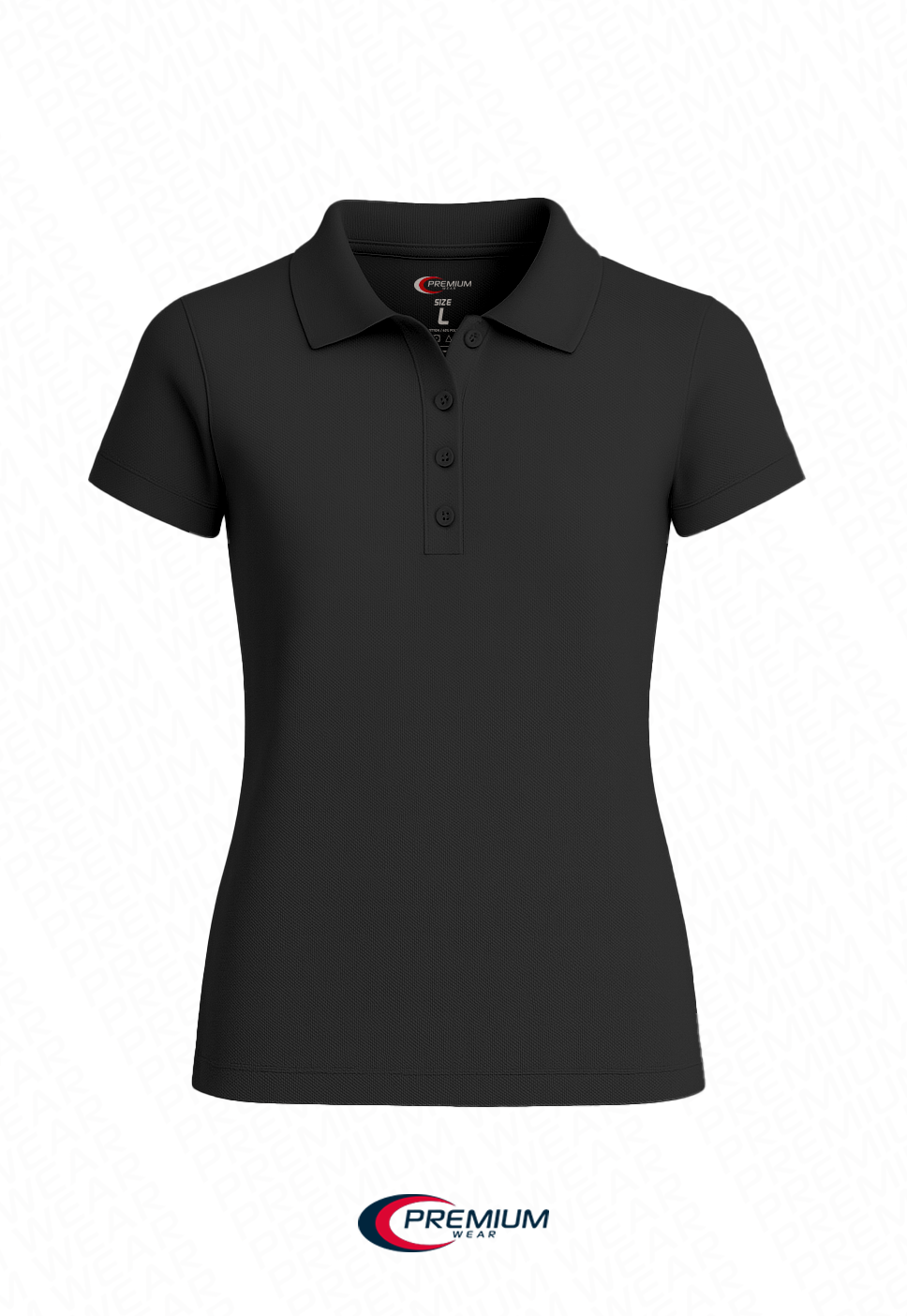 Girls Short Sleeve Pique Polo Shirt - Single