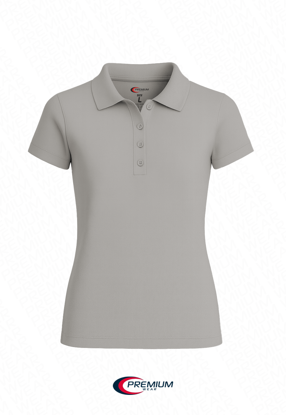 Girls Short Sleeve Pique Polo Shirt - Single