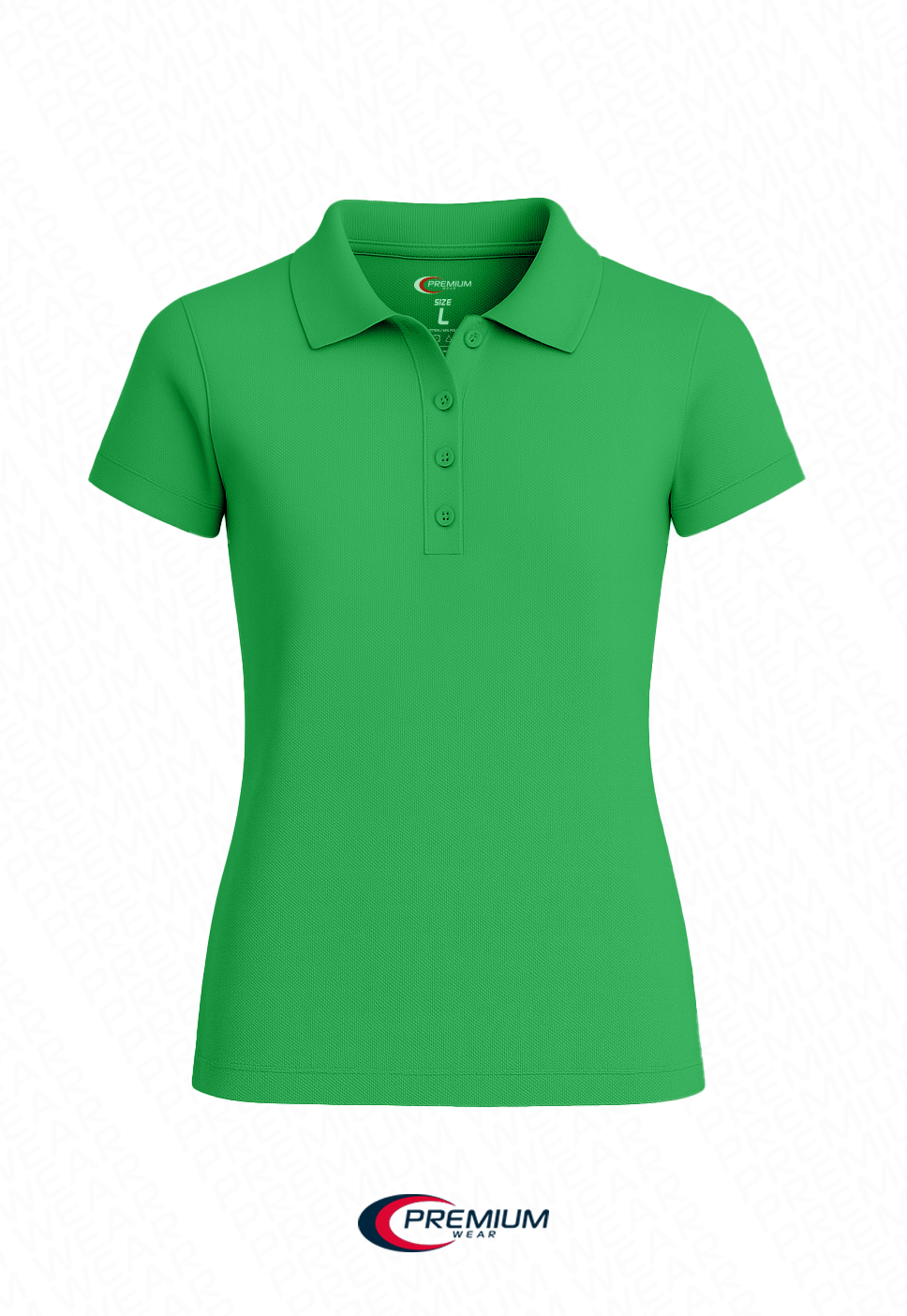 Girls Short Sleeve Pique Polo Shirt - Single