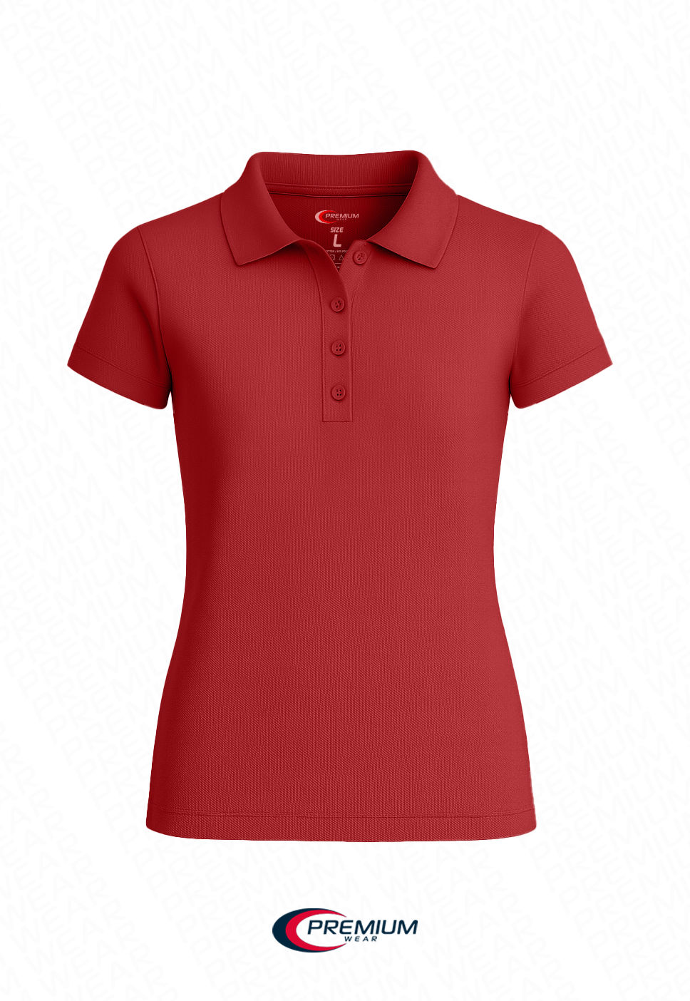 Girls Short Sleeve Pique Polo Shirt - Single