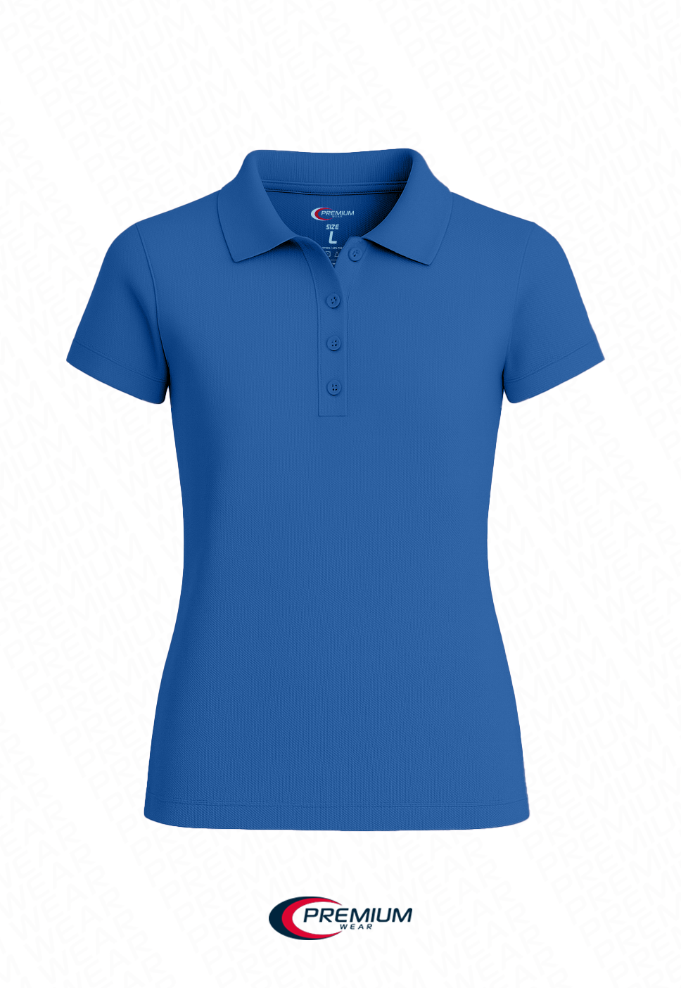 Girls Short Sleeve Pique Polo Shirt - Single
