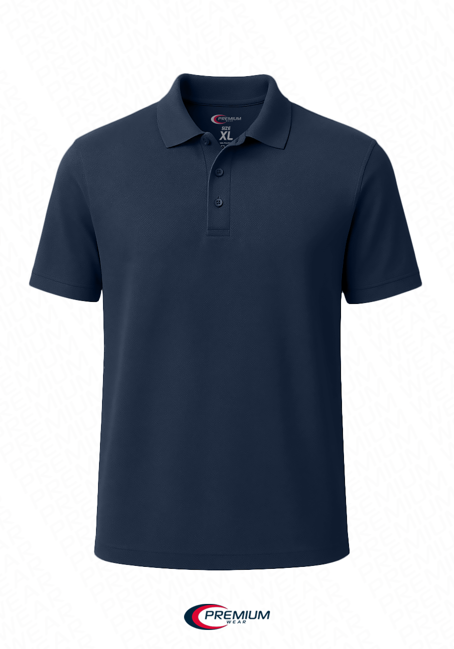 Boys/Unisex Dri Fit Moisture Wicking Polo Shirt - single