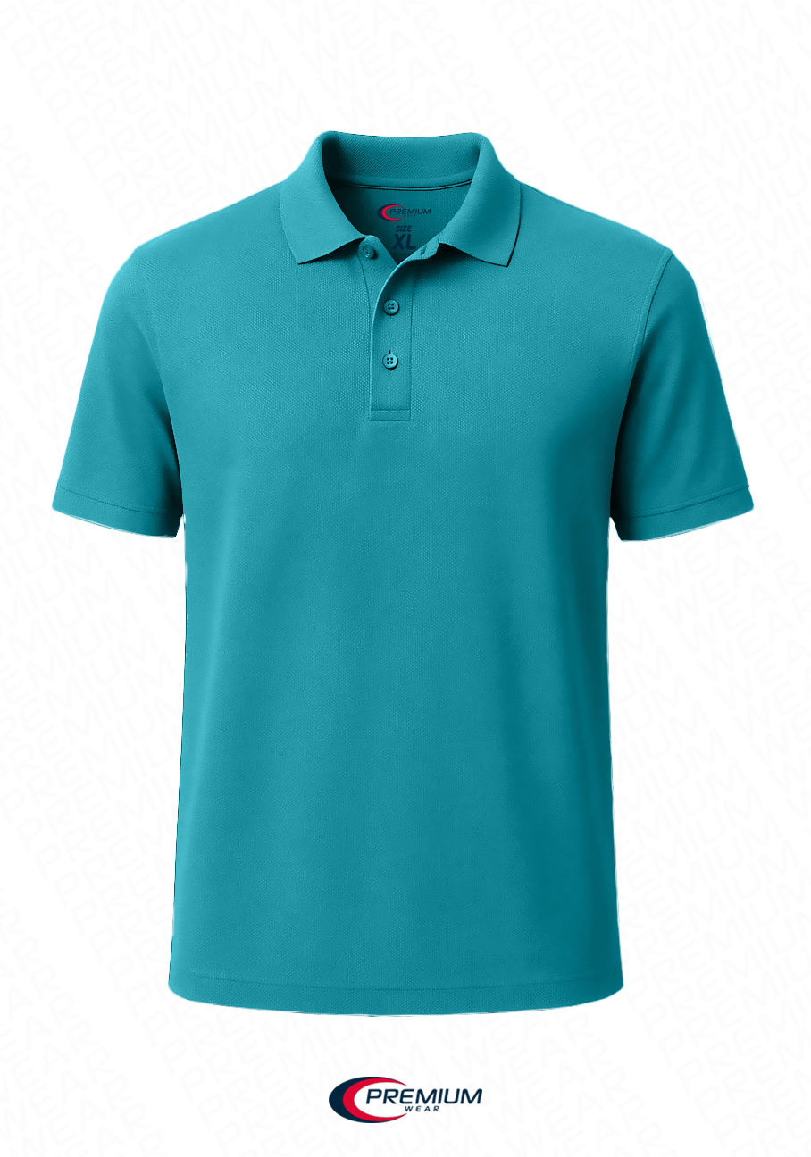 Boys/Unisex Dri Fit Moisture Wicking Polo Shirt - single