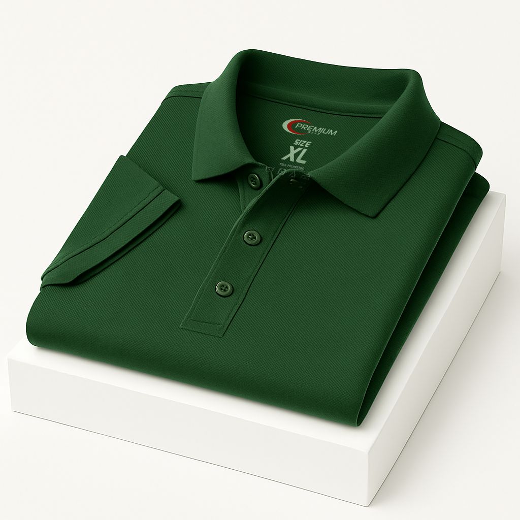 Boys/Unisex Dri Fit Moisture Wicking Polo Shirt - single
