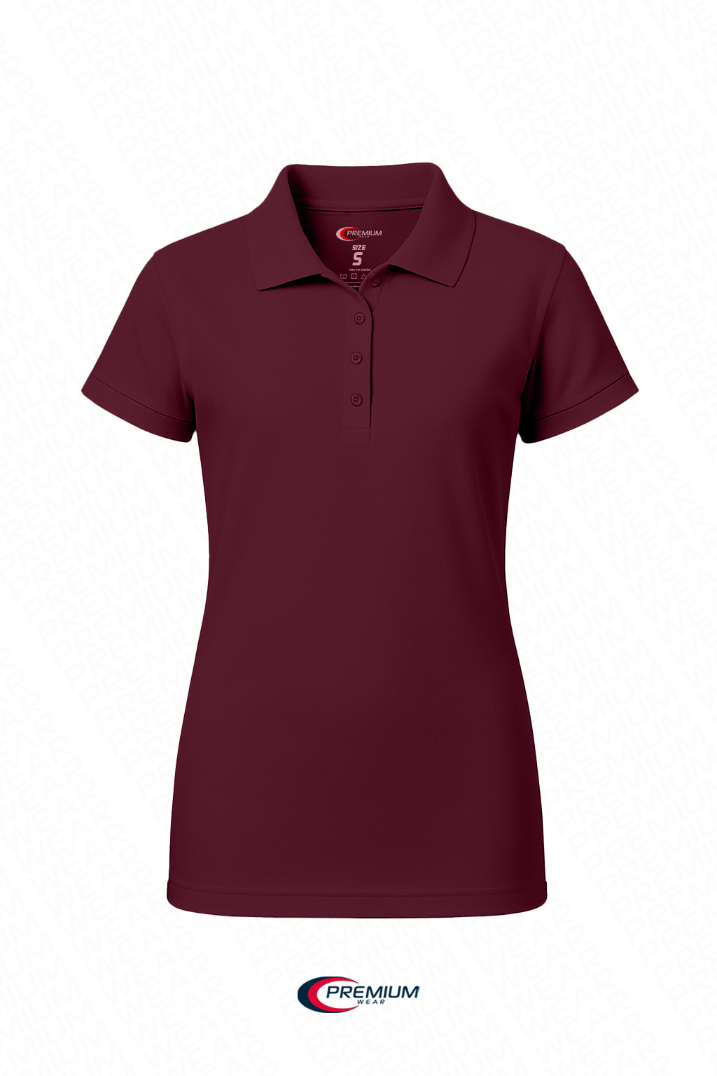 Juniors Short Sleeve Dri Fit Moisture Wicking Polo Shirt - single