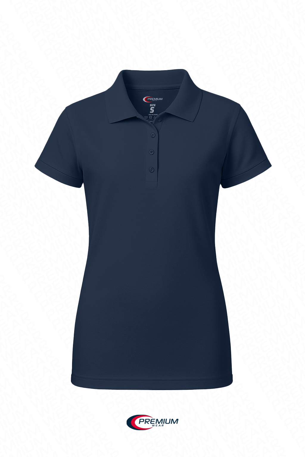 Juniors Short Sleeve Dri Fit Moisture Wicking Polo Shirt - single