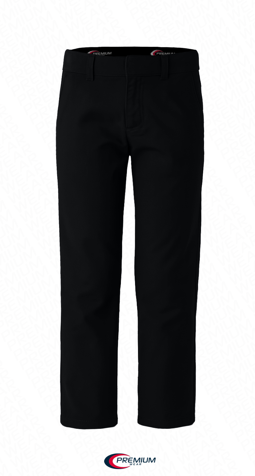 Girls Flat Front Pants - Single