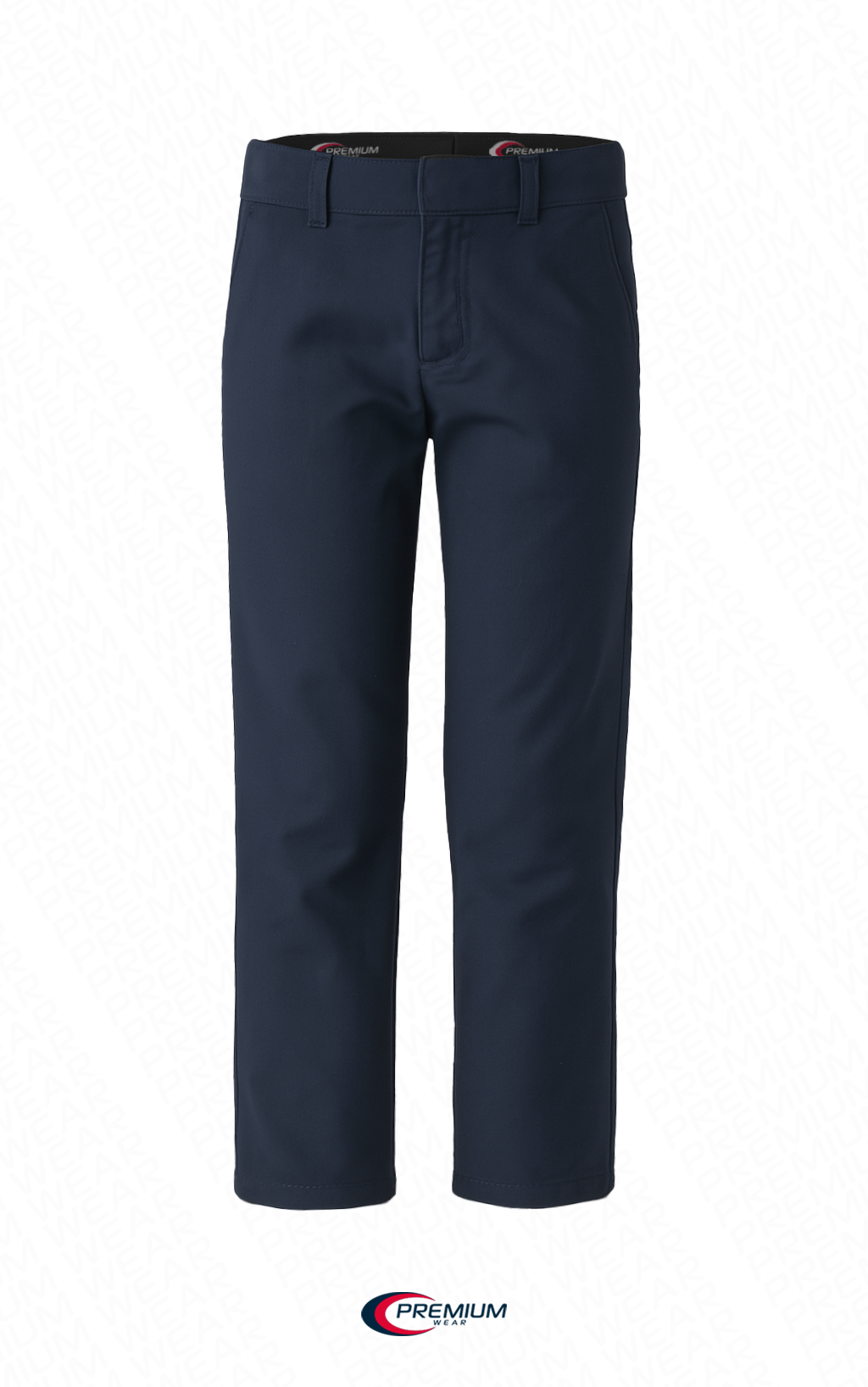 Girls Flat Front Pants - Single