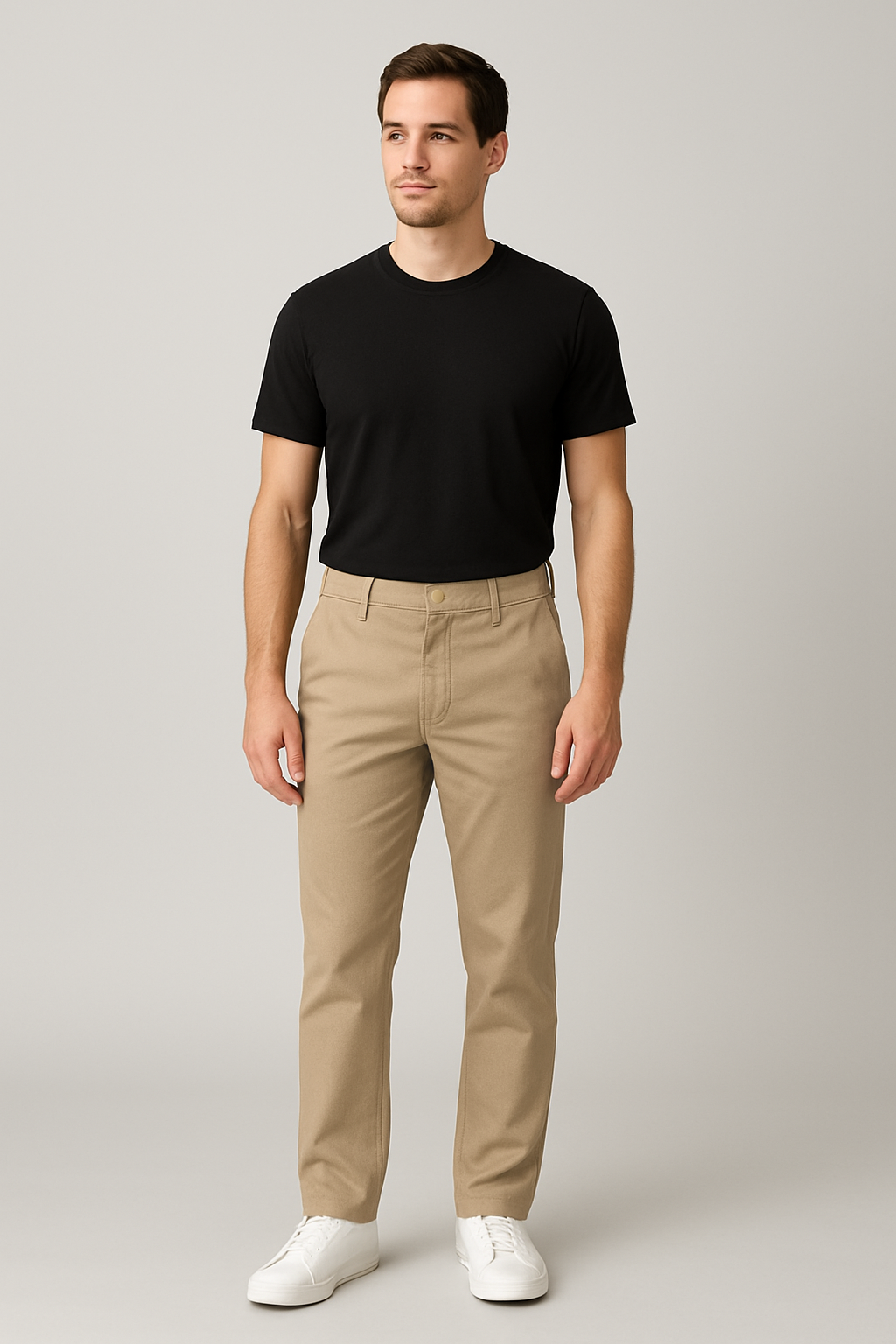 Men's Flat Front Pants 30" Inseam - Single