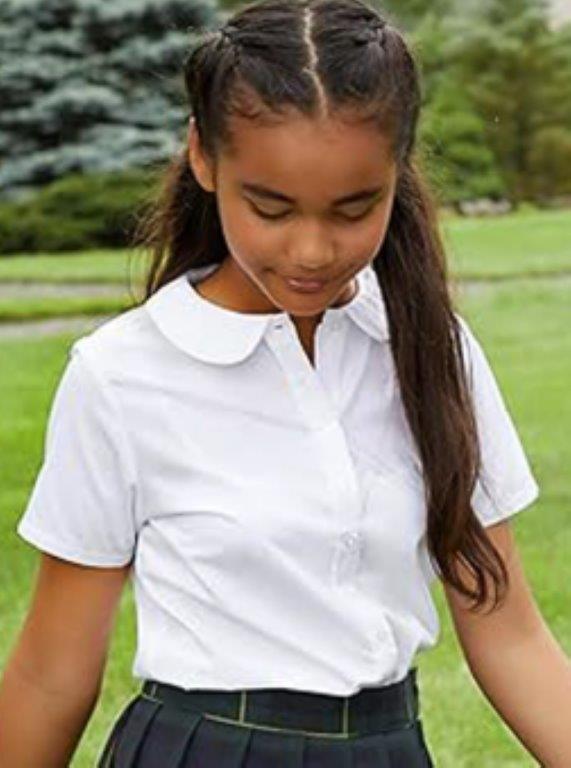 Peter Pan Short Sleeve Blouse - single