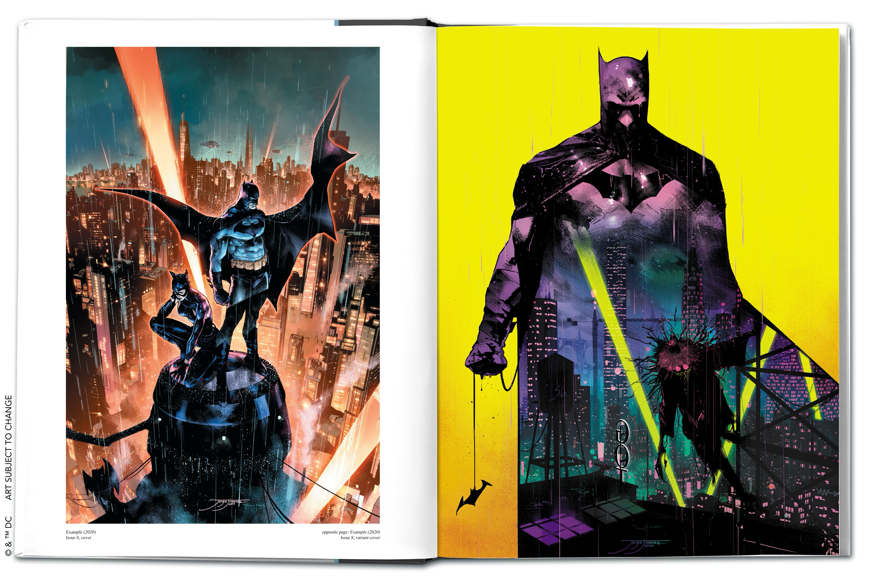 The DC Art of Jorge Jimenez Dustjacket Edition