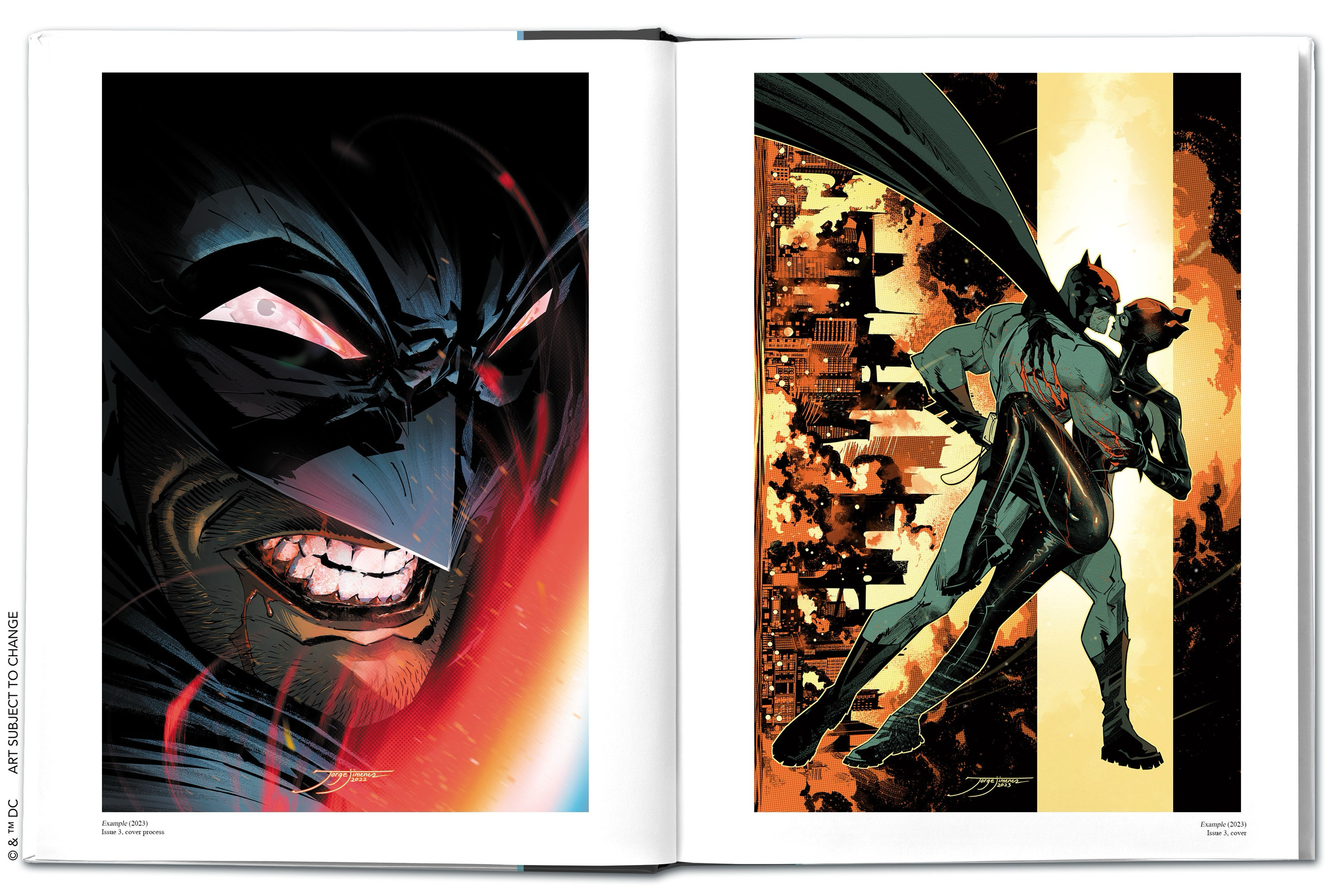 The DC Art of Jorge Jimenez SIGNED Slipcase Edition (LIMITED!)
