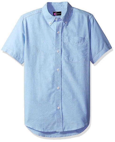 Men's Short Sleeve Oxford Shirt - Single