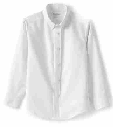 Boys Long Sleeve Oxford Shirt - Single